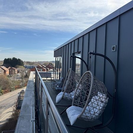 Luxury York Minster Penthouse - Free Gym & Parking Appartement Buitenkant foto